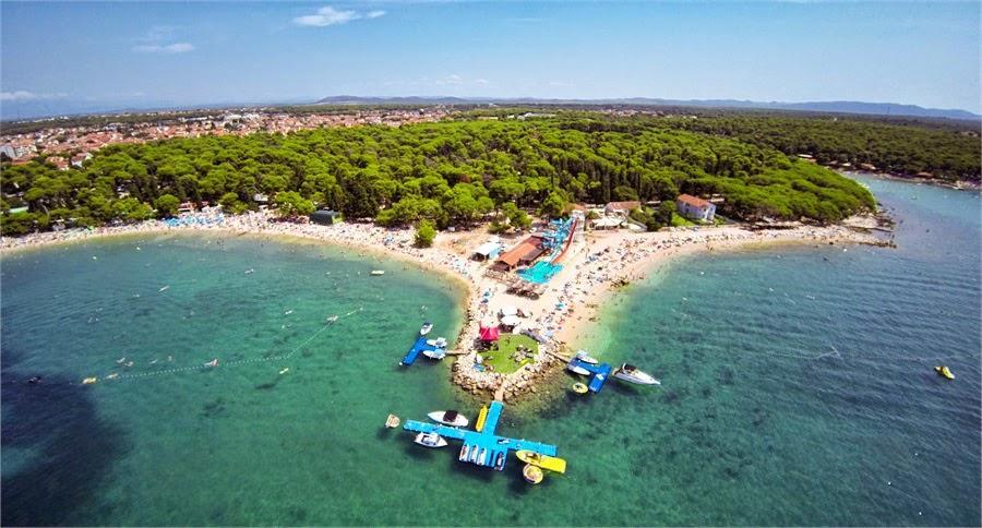 Blue City Apartment'S Repic Biograd Na Moru Exterior photo